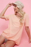Trendy Rib Knit Mock Neck Top With Stylish Front Cut-Out Detail - Versatile Women's Fashion - Store 42