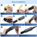 EDUP SK0091 Starlink Mini 12V 180W 5-in-1 Adapter Kit with USB & Type-C for Remote Connectivity