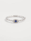 Elegant 925 Sterling Silver Zircon Ring - Platinum-Plated Jewelry for Stunning Style - Store 42