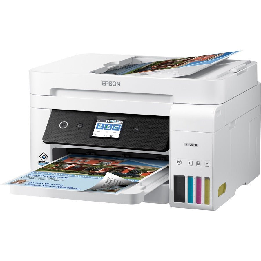 Epson WorkForce ST - C4100 Supertank All - In - One Printer – High - Capacity, Fast Printing, Wireless Connectivity - Store 42
