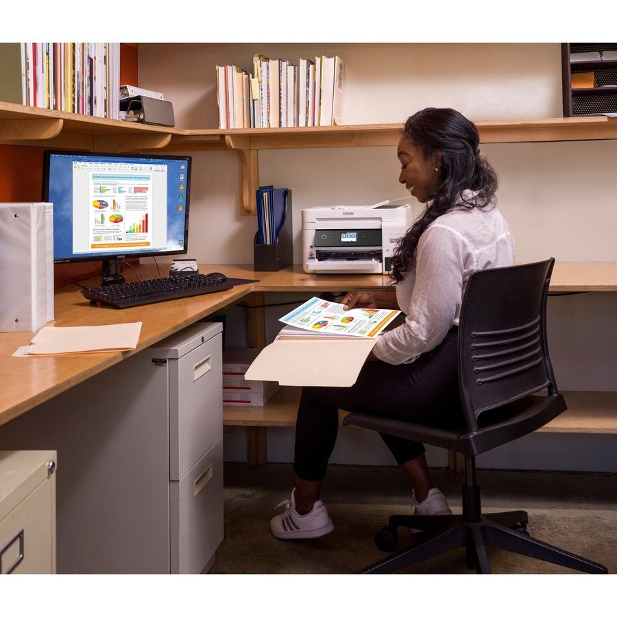 Epson WorkForce ST - C4100 Supertank All - In - One Printer – High - Capacity, Fast Printing, Wireless Connectivity - Store 42