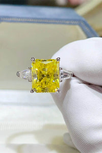 5 Carat Moissanite Ring in 925 Sterling Silver with Certificate and Matching Box - Store 42