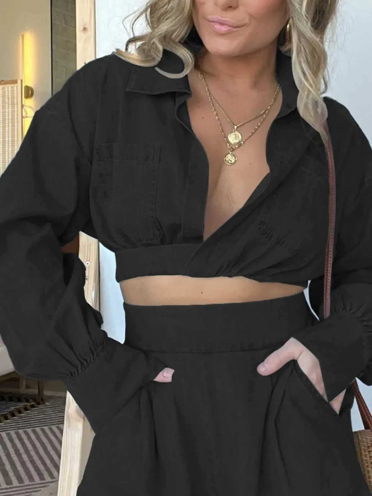 Black / S