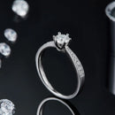 Moissanite 925 Sterling Silver Ring