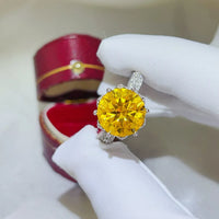 5 Carat Moissanite 925 Sterling Silver Ring