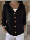 Full Size Button Up Long Sleeve Cardigan Plus Size - Store 42
