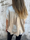 Full Size Collared Neck Short Sleeve Shirt Plus Size - Store 42