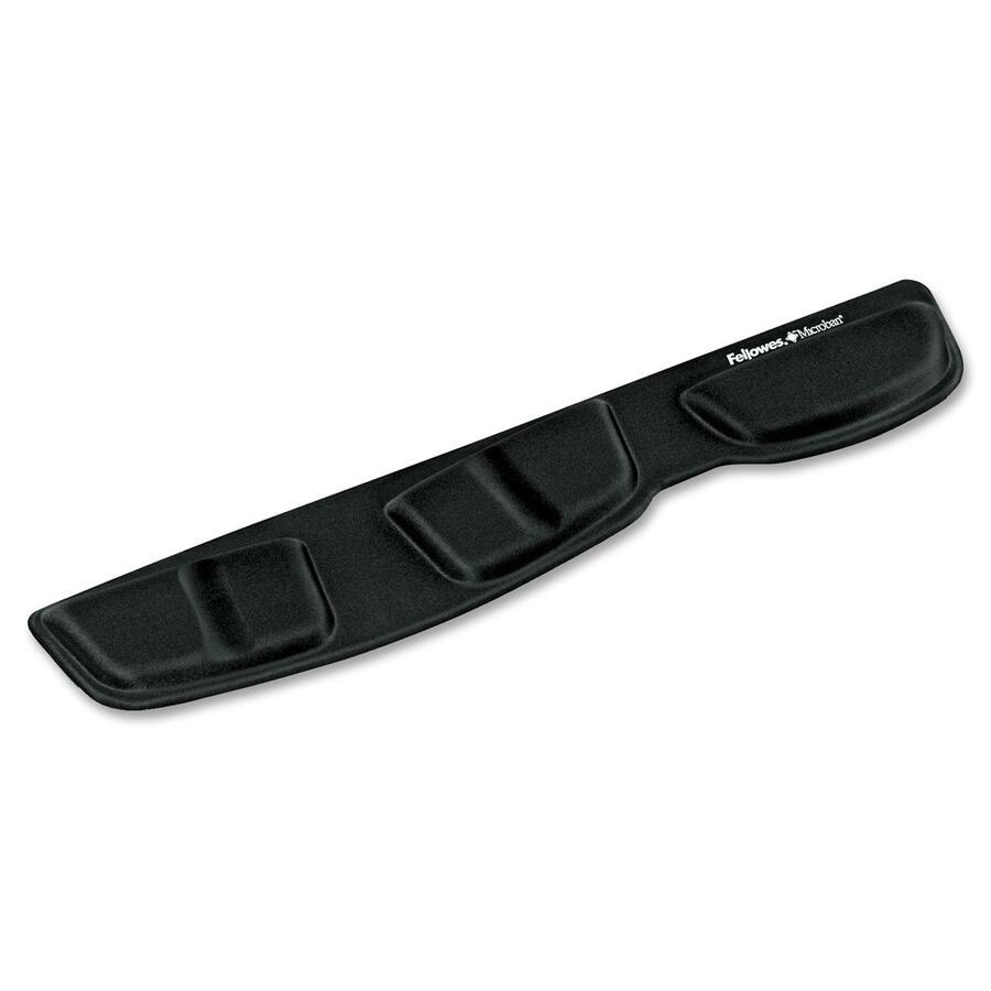 Fellowes Microban Ergonomic Memory Foam Keyboard Wrist Support - Antimicrobial, Contoured Design