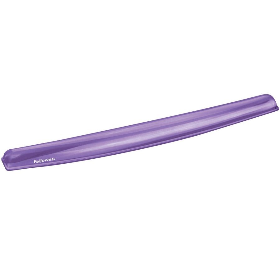 Fellowes Purple Crystals Gel Wrist Rest - Ergonomic Support & Comfort, Non-Skid, Stain Resistant
