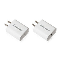 GearPower 20W Fast USB-C Charger Dual Pack for iPhone 12/13 & Android Devices - Universal Compatibility Default Title
