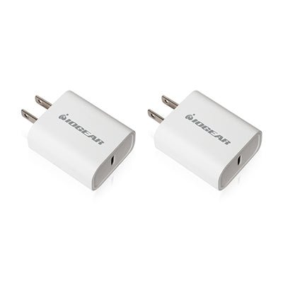 GearPower 20W Fast USB-C Charger Dual Pack for iPhone 12/13 & Android Devices - Universal Compatibility