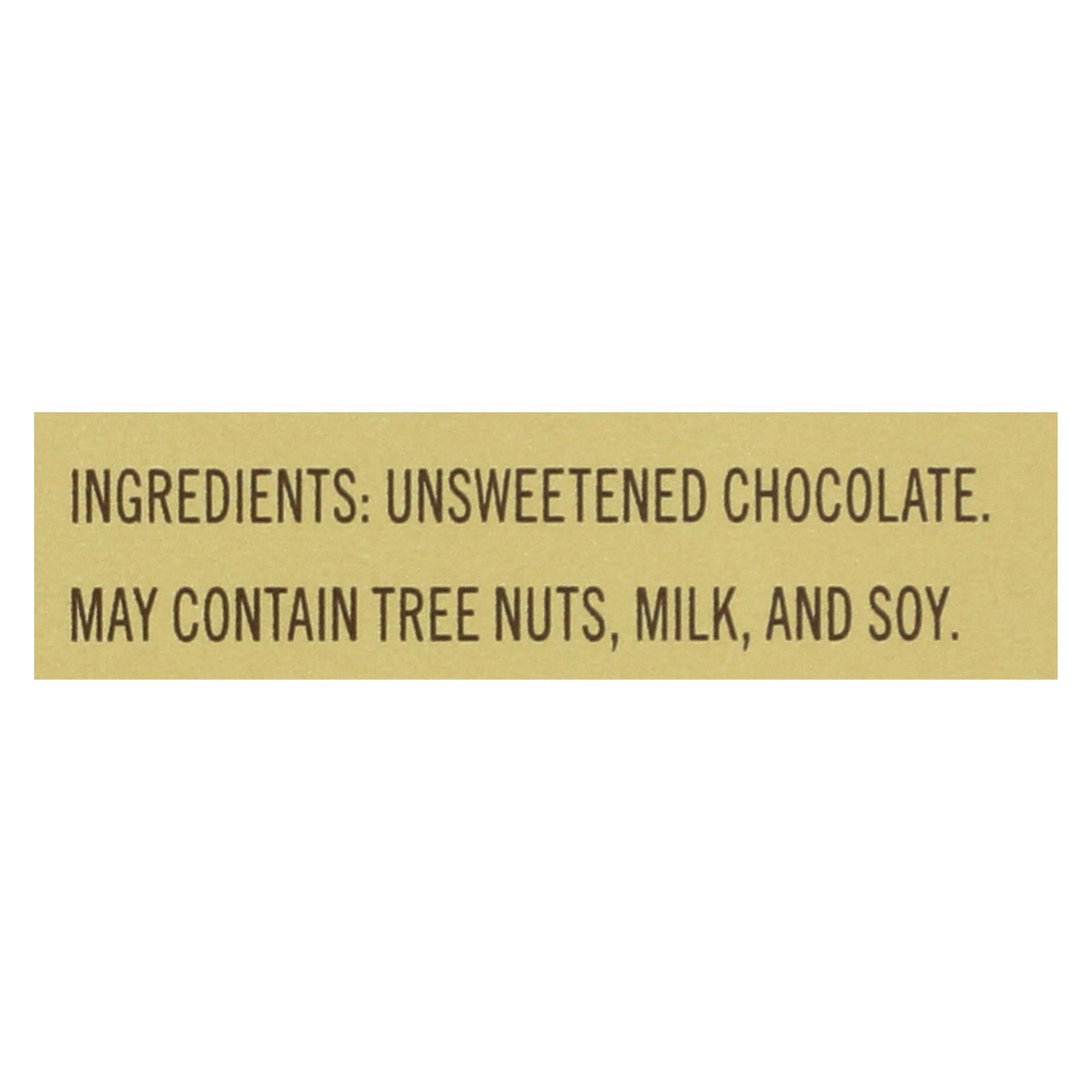 Ghirardelli 100% Cacao Unsweetened Baking Bars, Case of 12, 4 Oz - Premium Quality for Versatile Baking