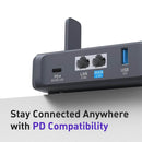 GL.iNet GL-BE3600 Slate 7 Dual-Band WiFi 7 Portable Travel Router for Fast Connectivity