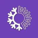 Logo depicting a snowflake and sun combined, symbolizing heat and cold stress awareness, associated with 'Master Heat And Cold Stress Training: Stay Safe Outdoors With Essential Skills' by My Store.