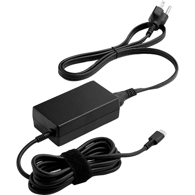 HP 65W Lightweight Portable AC Adapter for Reliable Home and Office Power Supply