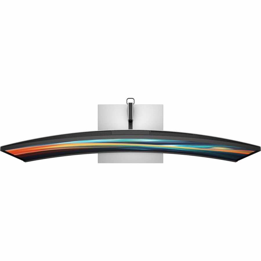 HP Series 7 Pro 39.7" 5K2K Curved Monitor with 4K Webcam and Thunderbolt 3 Connectivity - Black Silver
