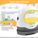 HTVRONT 2nd Gen Portable Mini Heat Press Machine for Easy DIY Heat Transfers on Clothing & Accessories