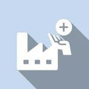 Illustration depicting industrial hygiene concepts, featuring a factory with an overview of safety strategies, relevant to the Brand Industrial Hygiene Online Course offered by My Store.