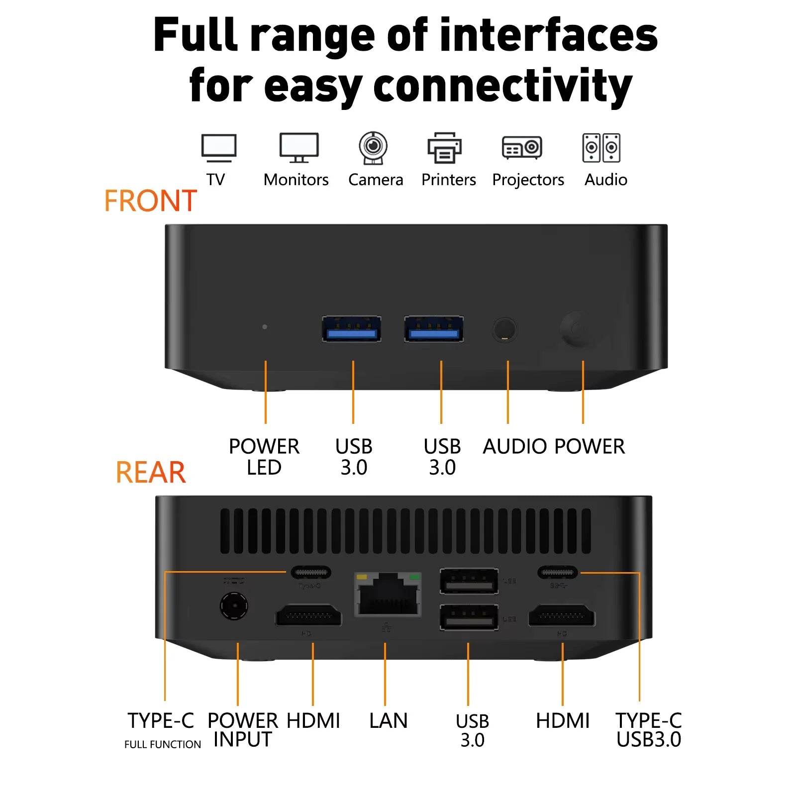 Intel Core i9-8950HK Mini PC with 16GB RAM, 1TB Storage, Win11 & WiFi 6 - Compact Powerhouse