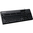 IOGEAR 104 - Key CAC Keyboard with Integrated Smart Card Reader, TAA - Compliant USB Security - Store 42