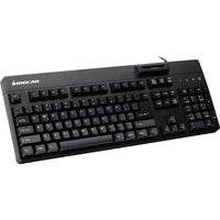 IOGEAR 104 - Key CAC Keyboard with Integrated Smart Card Reader, TAA - Compliant USB Security - Store 42