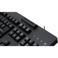 IOGEAR 104 - Key CAC Keyboard with Integrated Smart Card Reader, TAA - Compliant USB Security - Store 42