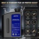 JAYO 3D Printer Resin - ABS-Like, Water Washable, 395-405nm, Durable High-Detail Prints