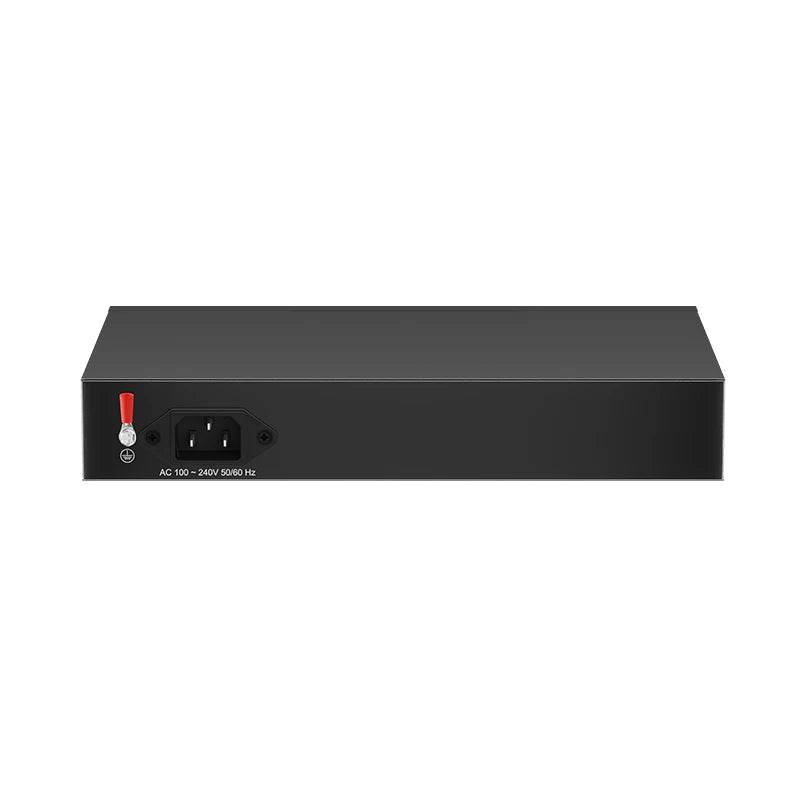 KeepLiNK 10-Port Gigabit Ethernet Switch with 8 PoE Ports & 2 Uplink RJ45 Ports - Unmanaged & Plug-and-Play