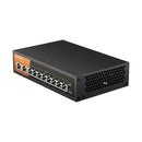 KeepLiNK 10-Port Gigabit Ethernet Switch with 8 PoE Ports & 2 Uplink RJ45 Ports - Unmanaged & Plug-and-Play
