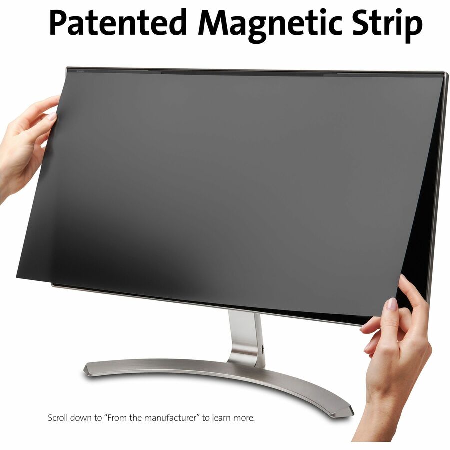 Kensington 24 Inch Magnetic Privacy Screen - Blue Light Reduction & Anti-Glare Design