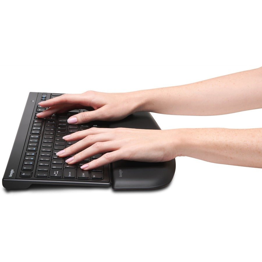 Kensington ErgoSoft Gel Wrist Rest – Ultra-Soft, Ergonomist Approved, Non-Skid Design in Black