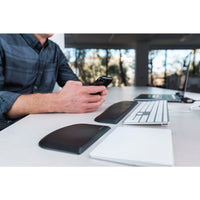 Kensington ErgoSoft Gel Wrist Rest – Ultra - Soft, Ergonomist Approved, Non - Skid Design in Black - Store 42