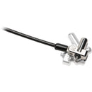 Kensington N17 Keyed Laptop Lock - Secure Carbon Steel Design for Dell Laptops, 6' Cable, Anti-Pick Technology