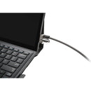 Kensington N17 Keyed Laptop Lock - Secure Carbon Steel Design for Dell Laptops, 6' Cable, Anti-Pick Technology