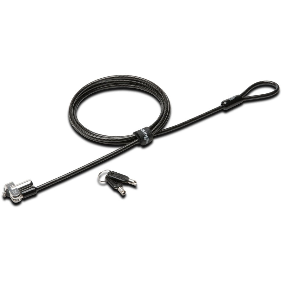 Kensington N17 Keyed Laptop Lock - Secure Carbon Steel Design for Dell Laptops, 6' Cable, Anti-Pick Technology