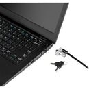 Kensington N17 Keyed Laptop Lock - Secure Carbon Steel Design for Dell Laptops, 6' Cable, Anti-Pick Technology