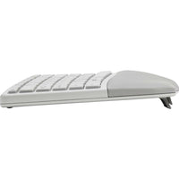 Kensington Pro Fit Ergo Wireless Keyboard - Ergonomic Comfort, Dual Wireless, Spill-Proof Design