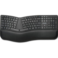 Kensington Pro Fit Ergo Wireless Keyboard - Ergonomic Design, Dual 2.4GHz & Bluetooth, Spill - Proof - Store 42