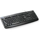 Kensington Pro Fit Washable Keyboard - Antimicrobial, Waterproof & Cable Connectivity, Black Default Title