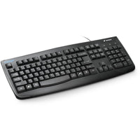 Kensington Pro Fit Washable Keyboard - Antimicrobial, Waterproof & Cable Connectivity, Black Default Title
