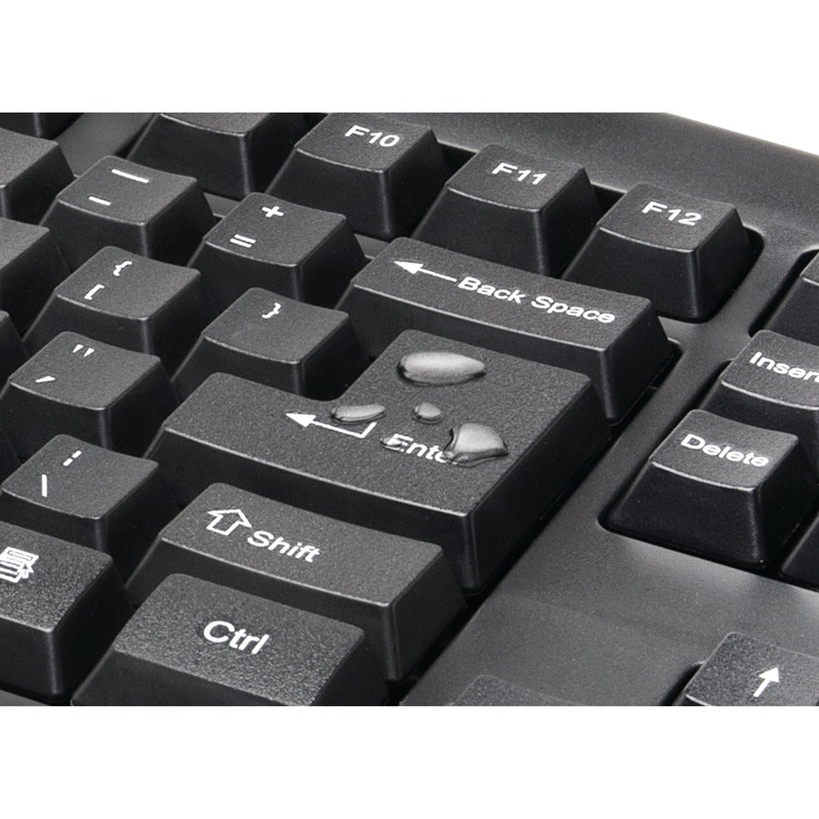Kensington Pro Fit Wireless Keyboard with Waterseal Technology, Spill Guard, Full Size, 2.4GHz Connectivity