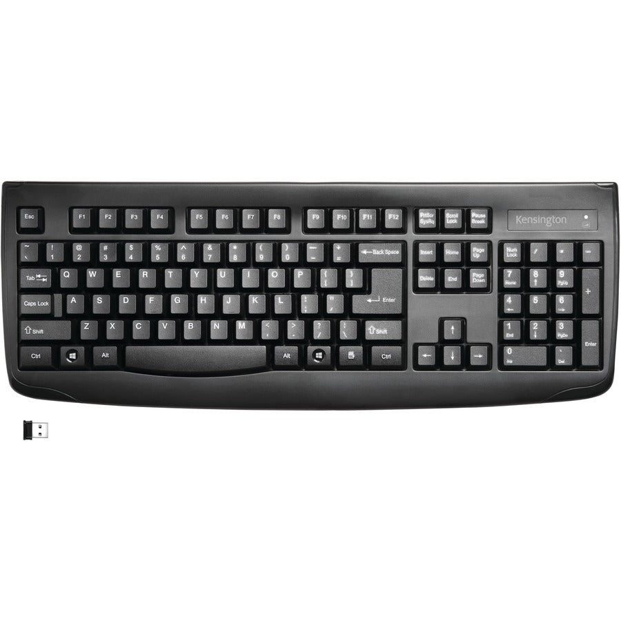 Kensington Pro Fit Wireless Keyboard with Waterseal Technology, Spill Guard, Full Size, 2.4GHz Connectivity - Store 42