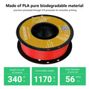 Kingroon 22Lbs Pro Quality PETG & PLA Filament - 10 Rolls Mixed Colors, Eco-Friendly 1.75mm