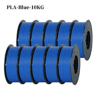 Kingroon 22Lbs Pro Quality PETG & PLA Filament - 10 Rolls Mixed Colors, Eco-Friendly 1.75mm 10 KG PLA Blue United States