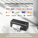 Knaon Bluetooth Thermal Printer 4x6 Inch - Portable Wireless Shipping Label Maker - Store 42
