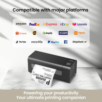 Knaon Bluetooth Thermal Printer 4x6 Inch - Portable Wireless Shipping Label Maker - Store 42
