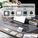 Knaon Bluetooth Thermal Printer 4x6 Inch - Portable Wireless Shipping Label Maker - Store 42