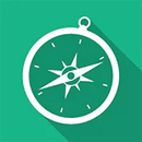 Transform 42 Leadership Guide - A stylish compass icon symbolizing strategic direction and leadership skills for effective team meetings.