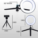 LED Ring Light With 10 Brightness Levels & 3 Lighting Modes – Perfect For Makeup & Photography