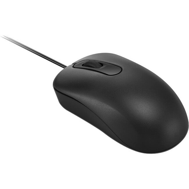 Lenovo Basic Wired Mouse 1000 DPI – Ambidextrous Design, Easy Plug and Play, Sleek Black Finish